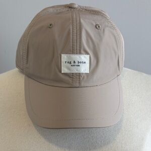 Rag & Bone Beige Adjustable Cap